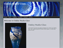 Tablet Screenshot of oakleyglass.com